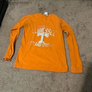 Worn long sleeve tee